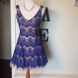 Lace cocktail dress